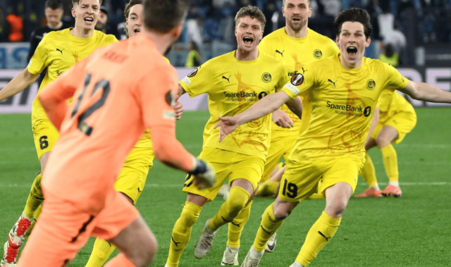 点球大战致胜！大黑马创造历史，杀入欧战半决赛，将对决热刺